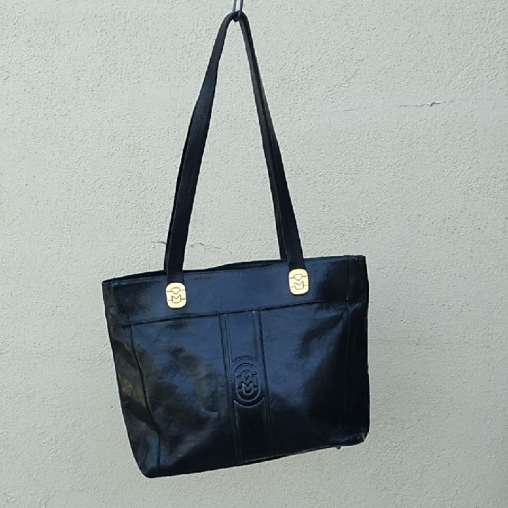 Vintage Marino Orlando Thick Leather Tote Bag